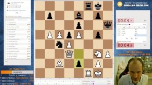 ПРИЗОВОЙ ТУРНИР!! 1+0!! После БАНЬКИ в ВАШУ ЧЕСТЬ!! Шахматы & Сергей Жигалко. На lichess.org