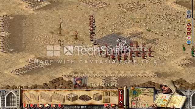 Stronghold Crusader _اجمل لعبه استراتيجيه смотреть онлайн