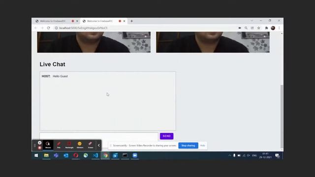 Video and Chat App using WebRTC смотреть онлайн