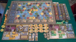 030 Терра Мистика - играем в настольную игру, board game Terra Mystica
