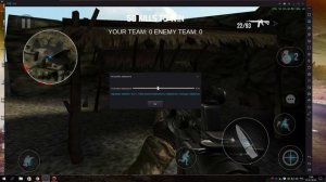 Как настроить управление в шутерах на эмуляторе Android???