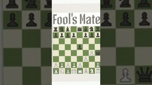 HOW TO WIN MATCH IN 2 MOVES | FOOL'S MATE | CHESS #chess #foolsmate #aughtweb
