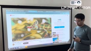 Infocus in114BBST короткофокусный проектор, обзор в офисе