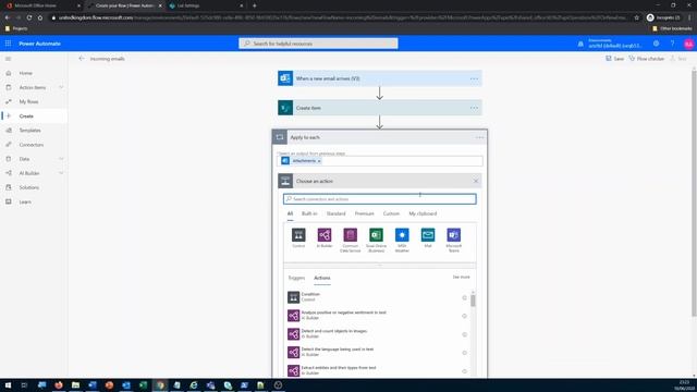 Save Emails Contents and Attachments to SharePoint Online List смотреть онлайн