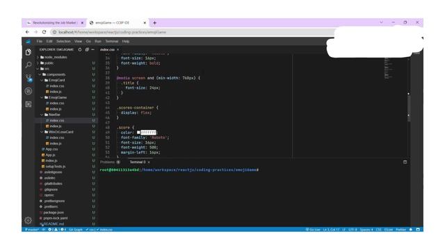 React Js | Coding Practice 18 | Emoji Game | Nxtwave | CCBP смотреть онлайн