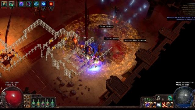 ★Path of Exile★ Corrupted Boss: Shadow of Vengeance (Sacred Chambers) смотреть онлайн