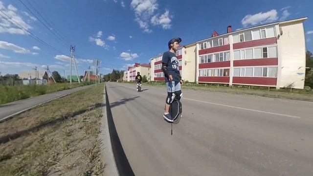 Ninebot Z10 & Kingsong KS16X - Ride in Ketovo смотреть онлайн