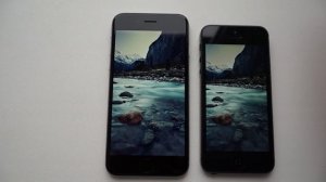 Iphone 5 vs Iphone 6 сравнение, comparison