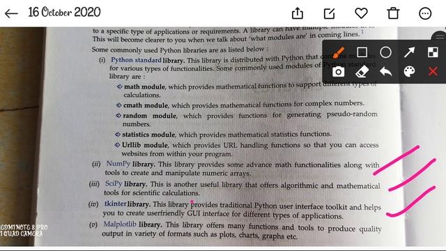 class 12 computer science python unit 4 using python libraries