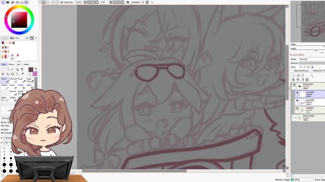 Рисуем. Стикеры по игре Girls Frontline =) смотреть онлайн