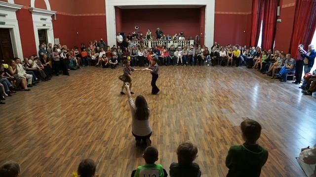 Дети шоу хастл (4) Турнир по хастлу и танго День танца ВДНХ 2016. смотреть онлайн