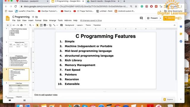 3 C Programming Basics  | Online Training Download app from below link