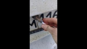 опель астра h замена лампочки подсветки номера