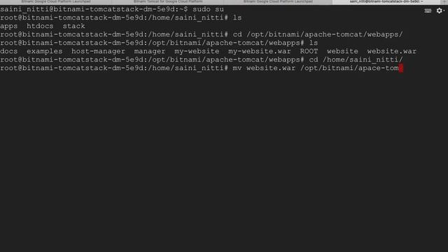 deploying war file to apache tomcat server Bitnami смотреть онлайн