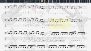 Iced Earth   Creator Failure BASS GUITAR TAB