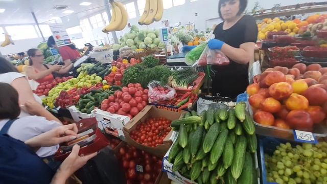 Адлер Универсальный рынок. Цены , домашняя свежая продукция дёшево вкусно.Голубые Дали.август2021