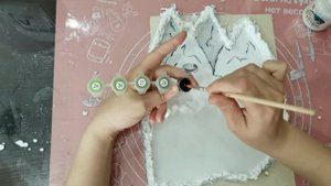 Картина из эпоксидной смолы с фотографией