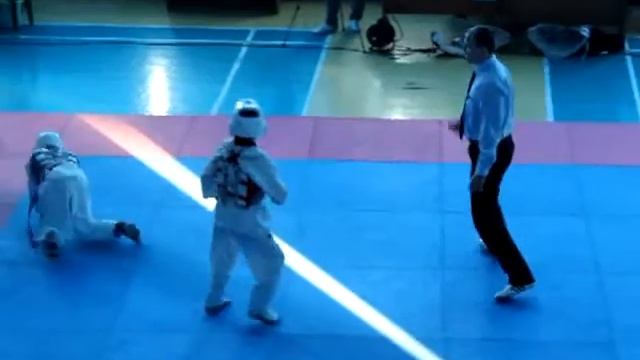 Taekwondo WTF Сербин К. ( красный жилет ) vs Марченко Б. смотреть онлайн