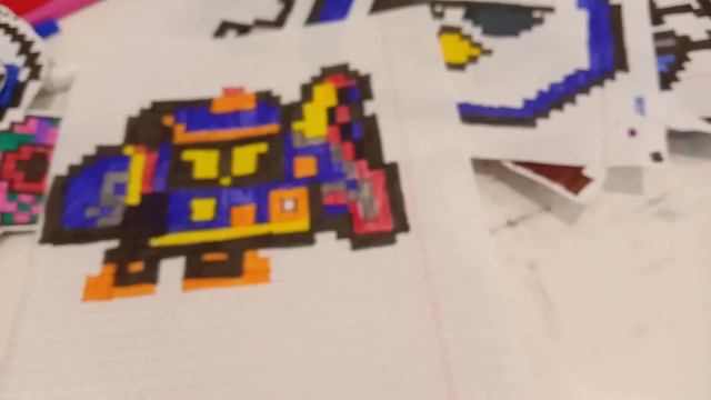 Мои рисунки по клеточкам 🤑 смотреть онлайн