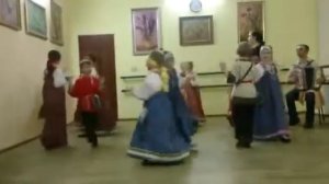 ТЕТЕРКА. Я У БАТЮШКИ ЖИЛА, хороводная песня. Детский фольклорный ансамбль ЗАТЕЯ, народный танец.