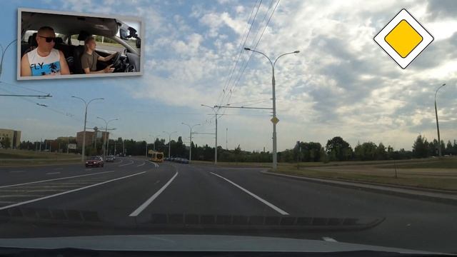 ВОЖДЕНИЕ в автошколе перед экзаменом в ГАИ