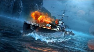 Эсминец VAMPIRE II 300К Урона! 15 пожаров! Мир кораблей World of Warships