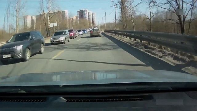 Едем в Колпино через Рыбацкое