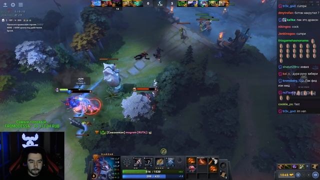 Стрей еще так не переигрывал врага на мидовом слардаре //дота 2 патч 7.28 смотреть онлайн