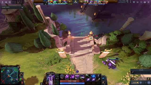 Void Spirit Mid Lane Gameplay - Patch 7.27c (Dota 2 Gameplay) смотреть онлайн