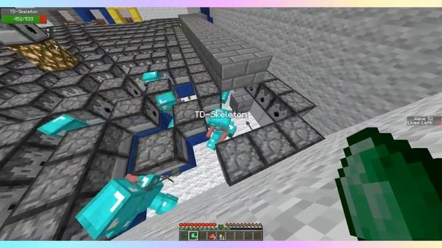 Minecraft tower defense (Legion server) Wonderwind. смотреть онлайн