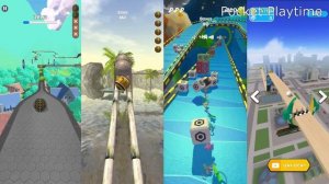 Rolling Ball Sky vs Rollance vs Action Balls vs Going Balls Speed Run -Android, IOS gameplay