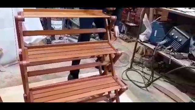 Этажерка LA REDOUTE 80х53 83см складная 3 полки смотреть онлайн