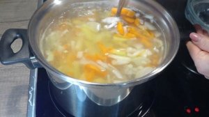 Суп со шпинатом. Суп рецепт.