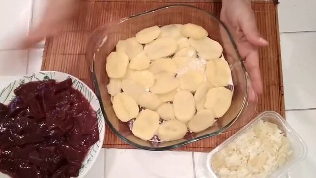 Zapekanka mol jigaridan duxovkada. Запеканка с говяжий печенью. смотреть онлайн