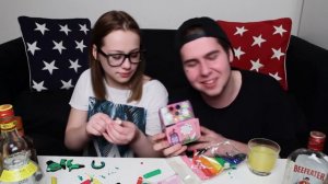 Смех Ксюши Хоффман и Кирилла Черкасова  из DRUNK HANDMADE with Ksenia Hoffman