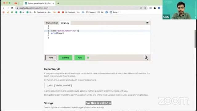 Learn Python for AI: Day 1-3 смотреть онлайн