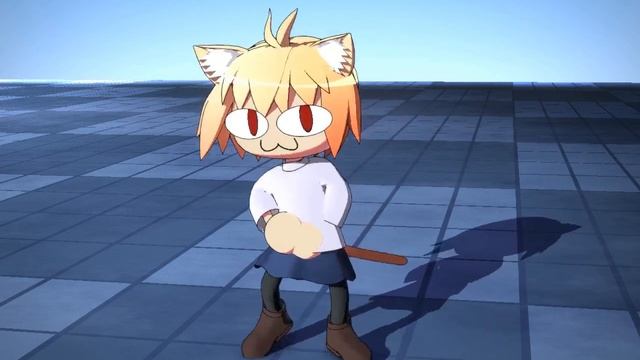 Neco-Arc Gangnam Style Remake смотреть онлайн