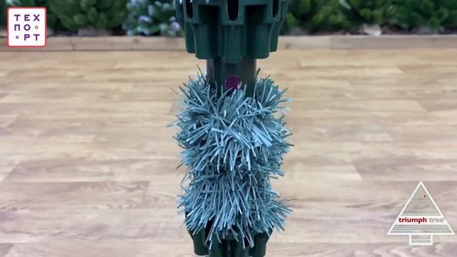 Triumph Tree ОБЗОР искусственной ели Нормандия пушистая голубая смотреть онлайн