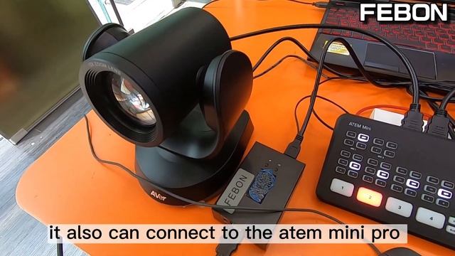 USB PTZ camera connect to atem mini pro Aver DL10 CAM520 Logitech rally camera PTZ PRO2 смотреть онлайн