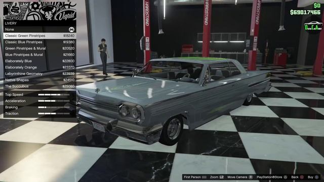 GTA 5 - Past DLC Vehicle Customization - Declasse Voodoo Custom (Chevy Impala) смотреть онлайн