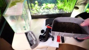 Новый внешний фильтр Fluval 107 для аквариума 35 литров. Обзор и установка.