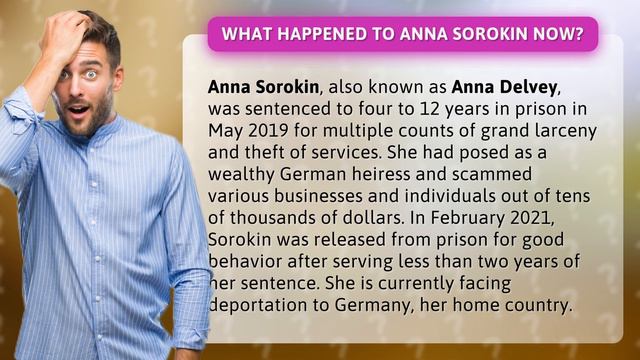 What happened to Anna Sorokin now? смотреть онлайн