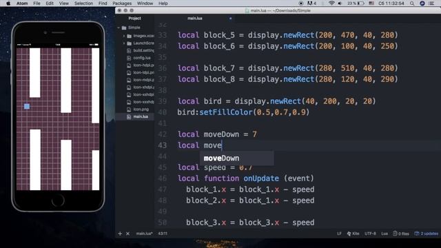 Создание 2D игры за 25 минут на Corona SDK! смотреть онлайн