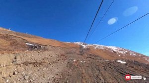 Домбай: первый день – поселок и подъем на гору Мусса-Ачитара на канатной дороге, обзор, ноябрь 202