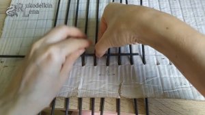 Плетеная купюрница из газетных трубочек (шкатулка)