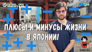 Плюсы и минусы жизни в Японии! Часть 9