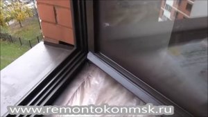 Покраска деревянного окна