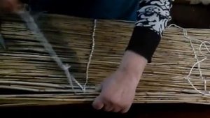 Маты из Камыша своими руками. Без станка и т.п.