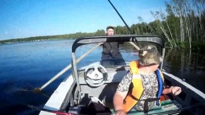 Ковжское озеро. На рыбалку с юным рыбаком.