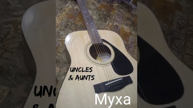 Uncles & Aunts - Муха (on YAMAHA F310)